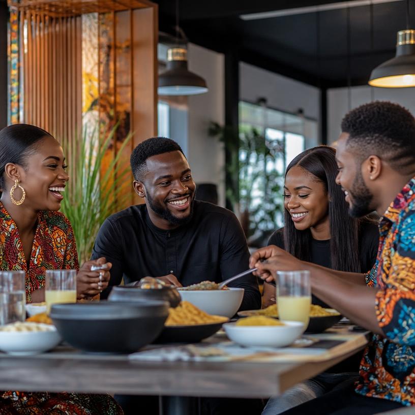 Visuel promotionnel : clients au restaurant